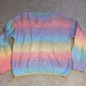 Rainbow sweater